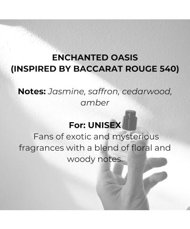 ENCHANTED OASIS B.ACCARAT R.OUGE 540 EDT 30ml | Valentines Day Gift - Unisex Mystical Saffron Jasmine & Cedarwood | Luxurious Floral Fragrance - Buy Online on GoSupps.com