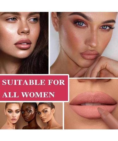 WYBLZPXZ 3Pcs Crayon Matte Lipstick Set - Nude, Waterproof & Long-Lasting - Buy Online on GoSupps.com