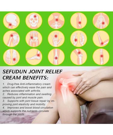 Bee Venom Joint and Bone Therapy Cream Arthritis Pain Relief Cream with Natural Formula Ultra Strength Joint Relief Cream for Pain Inflammation Soreness Muscle Recovery 100g - Buy Online on GoSupps.com