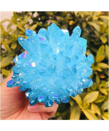 Natural Crystal Cluster White Specimen Ore Reiki Stone Raw Crystal Home Decor Decoration Gift 300-400g - Buy Online on GoSupps.com