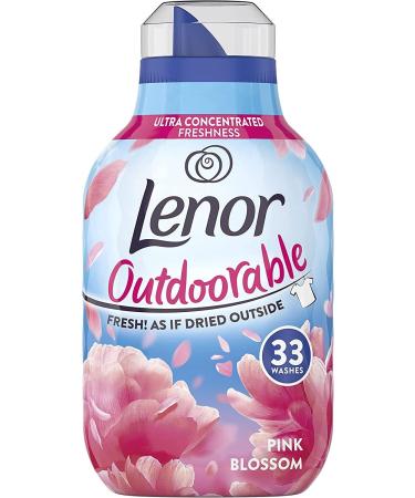 Lenor Outdoorable Fabric Conditioner 33Washes 462ml Laundry Softener with Ultra Concentrated Freshness Pink Blossom Fragrance Pack of 6 - Buy Online on GoSupps.com