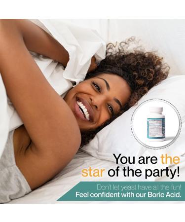 365 HER Boric Acid Vaginal Suppositories - Yeast Infection & BV Relief - pH Balance, Odor Control - 30 Count - USA Made - Buy Online on GoSupps.com