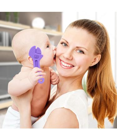 Silicone Teething Toys for Babies 0-12 Months - BPA Free Chew Toys for Boys and Girls - 6PCS Set - Buy Online on GoSupps.com
