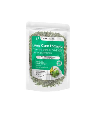 Herbal Solutions - Premium Respiratory Support Herbal Tea - Traditional 10-Herb Blend with Mullein & Eucalyptus - Natural Wellness Support - 70g Loose Leaf Tea (35 Servings)