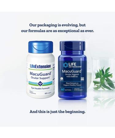 Life Extension Macuguard Ocular Support Softgels 2 Pack - 60 Count - Buy Online on GoSupps.com
