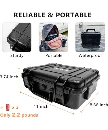 Judunmsk Waterproof Hard Case for DJI Mini SE - Compact Carrying Case for Mavic Mini SE Fly More Combo - Professional Drone Accessories - Buy Online on GoSupps.com