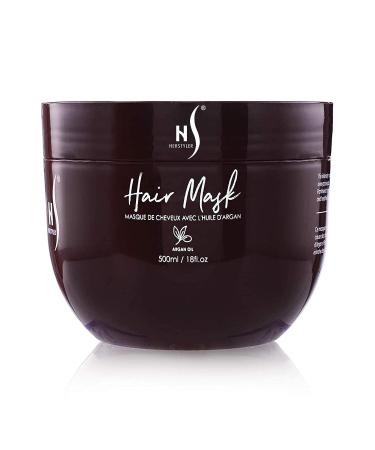 Herstyler Argan Oil Hair Mask - Deep Conditioning for Dry, Damaged Hair Growth - Curly Hair Treatment for Limp, Dull Hair - Anti-Frizz Formula - Buy Online on GoSupps.com