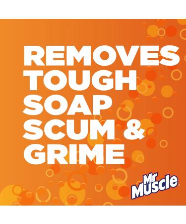 Mr Muscle Bathroom Cleaner Platinum Antibacterial Bathroom Spray Mandarin Pack of 6 (6 x 750ml) - Buy Online on GoSupps.com