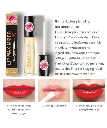 Cozzo Vitamin E Hyaluronic Lip Plumper Serum for Plump, Smooth Lips (1pcs) - Buy Online on GoSupps.com