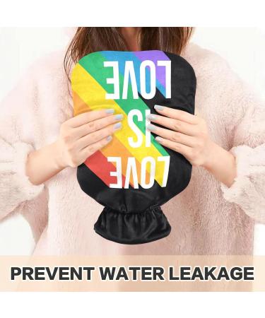 Naanle Love is Love Pride Month 2L Heat Bottle - Large Hot Water Bottle for Pain Relief & Cold Therapy | Perfect for Bed Hands & Feet - Buy Online on GoSupps.com