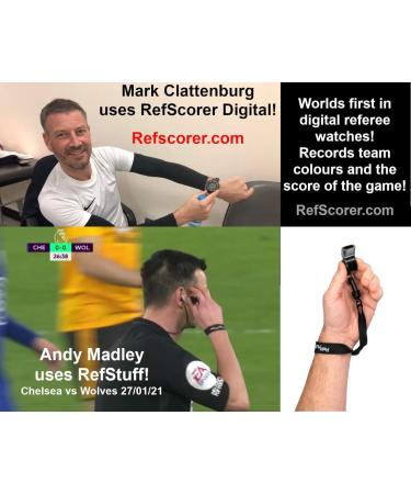 RefStuff RefSlanyard Soccer Referee Umpire Wrist Whistle Lanyard - Buy Online on GoSupps.com