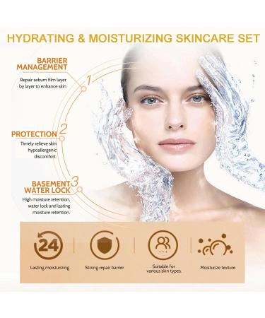 Vitamin C Skincare Gifts Set for Teenage Girls Skin Care Sets & Kits Womens Gift Sets with Cleanser-Toner-Cream-Serum-Mask Beauty Pamper Gifts for Women Gift Set for Firming&Control Oil Skincare - Buy Online on GoSupps.com