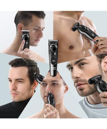 Zesuti Beard Trimmer for Men - 5 in 1 Grooming Kit with LED Display and Storage Case - Buy Online on GoSupps.com