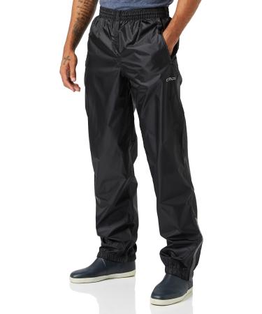 CMP men's rain pants L black
