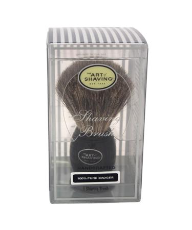 The Art Of Shaving Pure Badger Shaving Brush - shaving brush black with pure badger hair