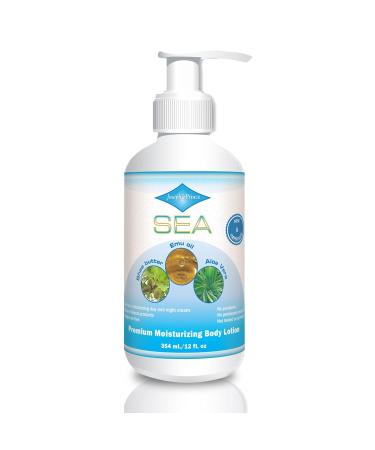 Buy SEA Premium Moisturizing Body Lotion - Fragrance Free Natural Skin Care for Men & Women | International Shipping - Buy Online on GoSupps.com