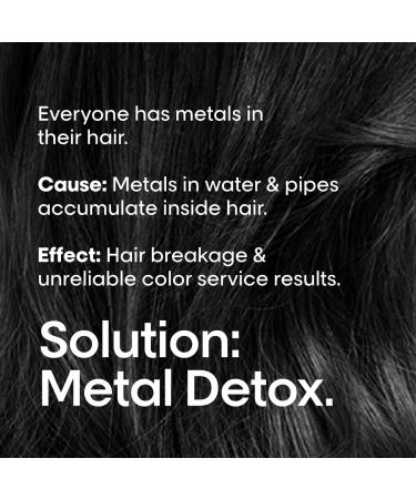 L'Oreal Professionnel Metal Detox Hair Mask | Color-Protecting Deep Conditioner | Repairs, Nourishes & Adds Softness | For All Hair Types | Sulfate-Free | 8.5 Fl Oz - Buy Online on GoSupps.com