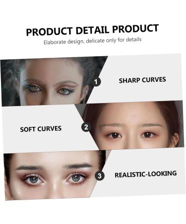 Ipetboom Imitation Eyebrow 20 Pcs Imitation Eco Eyebrow Sticker Stickers Bionic Eyebrow Sticker Women Eyebrow 3d Eyebrow Lines 21.5X14.5cmx2pcs Blackx2pcs - Buy Online on GoSupps.com