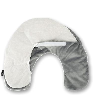 Zhu-Zhu Lavender Neck Warmer Grey Wheat Bag Microwavable Neck and Shoulder Soothing Heat Pack Pain Relief Microwave Heat Pad - Buy Online on GoSupps.com