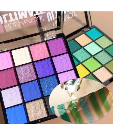 32 Colors Eyeshadow Palette Glitter Makeup Shimmer Matte Eye Shadow Palette Highly Pigmented Long Wear Waterproof Eyeshadow Makeup Professional Colorful Eye Shadow Powder Easy to Create Glamour Looks - Buy Online on GoSupps.com