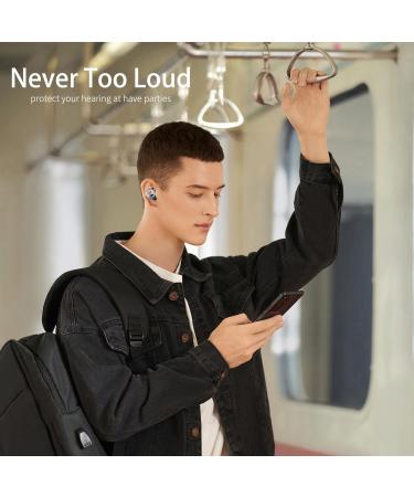 Concert Ear Plugs - 27dB Noise Reduction Reusable Hearing Protection for Sleep Work & Swimming | 8 Ear Tips (XS/S/M/L - Buy Online on GoSupps.com
