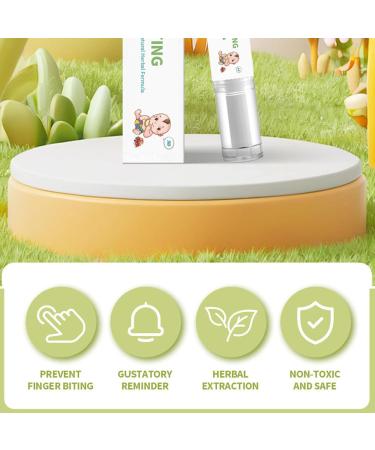  JINGLING JINGLING Nail polish against chewing nails | Specially designed for - 5ml with unpleasant taste to support the mouth for kindergarten nursery girls - Buy Online on GoSupps.com