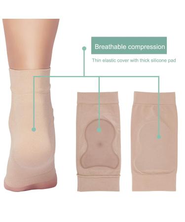 Heel Protective Socks for Cracked Heel Treatment | Durable Silicone Socks for Aging & High Temperature Care | International Shipping - Buy Online on GoSupps.com