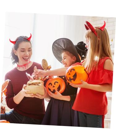 ABOOFAN 2 Sets Hairpin Blood Necklace Childrens Demon Costume Ox Horn Hair Clip Devil Horns Hair Clip Devil Costume Accessory Hair Clips Ornament Kits Halloween Hair Supplies Plastic - Buy Online on GoSupps.com
