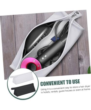 Holibanna Portable Hair Curler 2pcs Hair Dryer Storage Bag Hair Straightener Hair Crimper for Women Travel Hair Curler Bag Miss - Buy Online on GoSupps.com