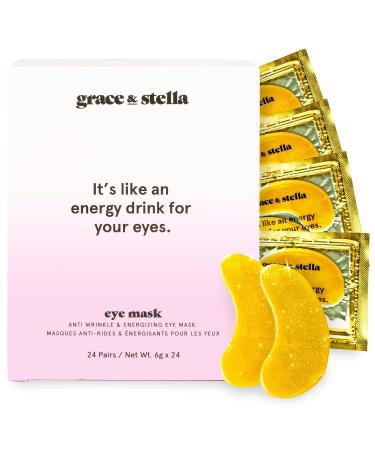 Grace & Stella Anti Wrinkle + Energizing Eye Mask 12 Pairs 6 g  Each