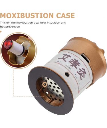 Milist Moxa Stick Burner Holder - Moxa Strips & Mugwort Moxibustion Box Tool for Acupoint Therapy | Traditional Chinese Herbal Remedy - Buy Online on GoSupps.com