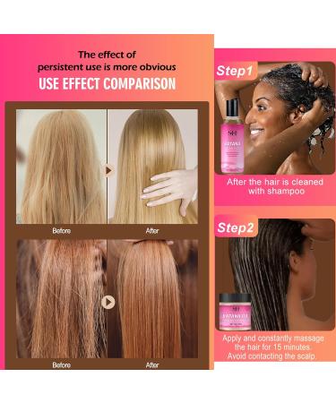 Hair Butter with 100% Pure Raw Batana Oil From Honduras Batana Oil for Hair Growth Hair Growth Butter for All Hair Types Promotes Hair Strength 110g - Buy Online on GoSupps.com