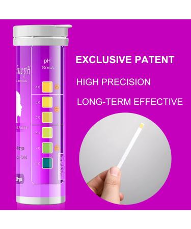 Feminine pH Test Strips for Vaginal Health - 100 Strips for Acidity & Alkalinity - Buy Online on GoSupps.com
