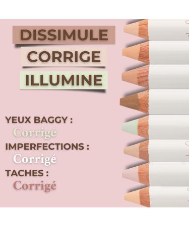 Impala - Concealer Pencil | Color 12 Light Bisque | Face Makeup | Long Lasting | Smooth and Creamy Texture | Concealer for D - Buy Online on GoSupps.com
