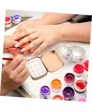 Cabilock Palette de M lange pour Ongles Compartiments Bo te de Voyage avec Couvercle pour Ranger Gels de Couleurs et D corer Ongles - Buy Online on GoSupps.com