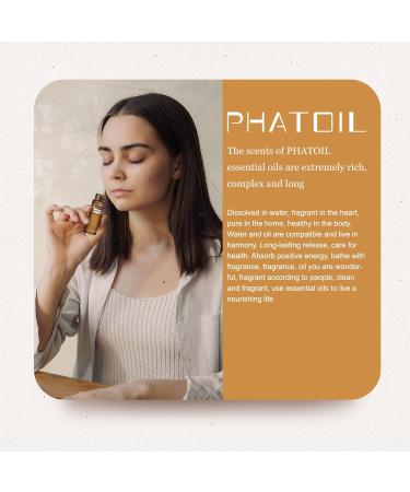 PHATOIL Copaiba Essential Oil 10ML - Pure & Undiluted - Cruelty-Free Copaiba Oil for Diffusers at Home - Buy Online on GoSupps.com