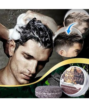  HADAVAKA Hair Darkening Shampoo Bar Grey Reverse Shampoo Bar Grey Hair Darkening Shampoo Man Grey Coverage Bar Shampoo Multiflorum for Hair Repair Black Soap For Men And Woman Grey Hair (1 piece) - Buy Online on GoSupps.com