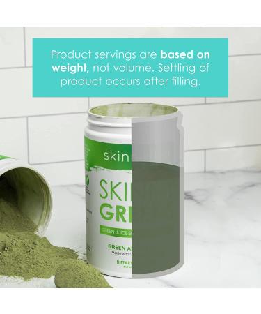 SkinnyFit Skinny Greens  Green Juice Superfood Powder  Green Apple Flavor  Support Weight Loss  Natural Energy & Focus  Reduce Bloating  Helps Reduce Inflammation  Spirulina  Chlorella  30 Servings - Buy Online on GoSupps.com