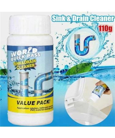 Wild Tornado Pipe Dredge Deodorant Powerful Sink and Drain Cleaner Quick Foaming Toilet Cleaner Dredge Agent for Kitchen and Toilet Pipes (1pcs) - Buy Online on GoSupps.com