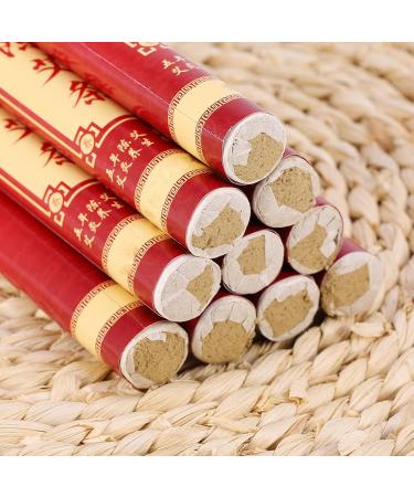 High Quality GfRGFH Moxibustion Sticks - 10 Pieces of Easy-to-Use Chinese Medicine for Health Care - Five Year Old Moxa Sticks - Buy Online on GoSupps.com