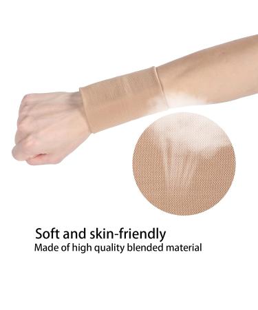 Buy Compression Wrist Sleeve - Elastic Support Brace for Sports Office & Outdoors (XXL) - International Shipping - Buy Online on GoSupps.com