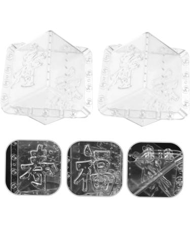 BESPORTBLE 2pcs Square Apple Molds Fruit Planting Molds Vegetable Stereotypes Plastic Mould Cover 1 - Buy Online on GoSupps.com