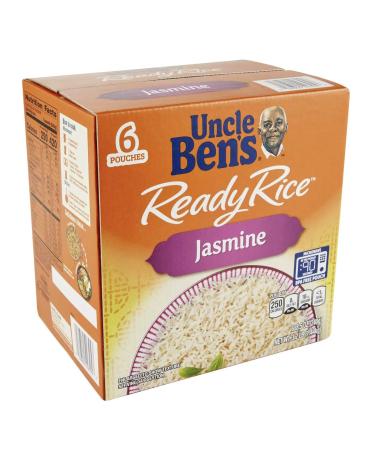 UNCLE BENS Jasmine Ready Rice 6 Pouches 8.5 oz - Pack of 1 | 51 oz Total Weight - Buy Online on GoSupps.com