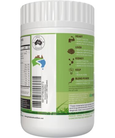 GRASSLAND NUTRITION 100% Organic Australian: Female Support Beef Organ Blend - High in CoQ10 B12 Iodine (180 Capsules) - Buy Online on GoSupps.com
