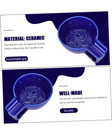 1stk Keybeaous Shaving Shell - Vintage Ceramic Shaving Soap Bowl & Refill for Men | International Shipping - Buy Online on GoSupps.com