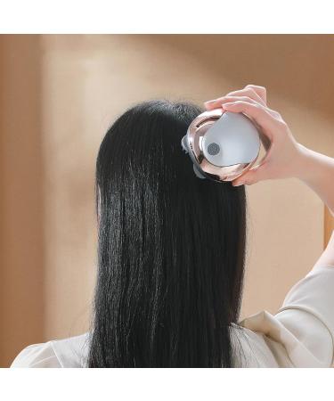 Rechargeable Wireless Scalp Massager | Portable Head Scratchy Device for Neck & Shoulder Relaxation - International Shipping Available - Buy Online on GoSupps.com