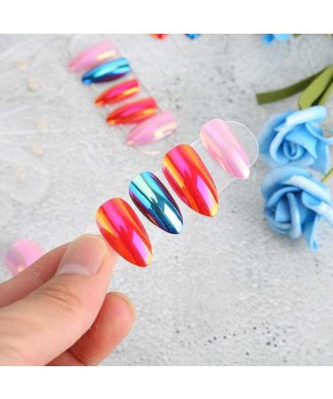 10PCs Transparent Nail Art Tips Display Stand | Double-Sided Adhesive Tape | Acrylic Strip Display for Home & Salon Use | DIY Nail Accessories - Buy Online on GoSupps.com