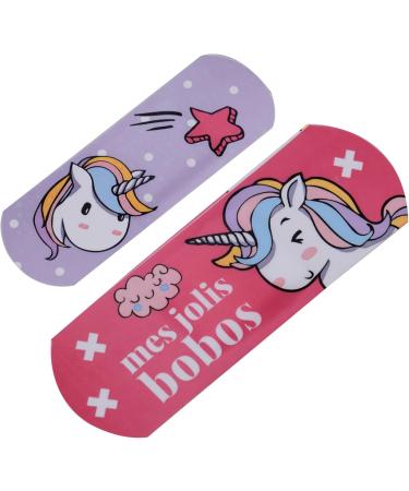 Unicorn Children's Plaster - 4pcs Metal Box & 24 Beautiful Design Plasters | Perfect for Bags & Handbags | Licensed Product - Buy Online on GoSupps.com