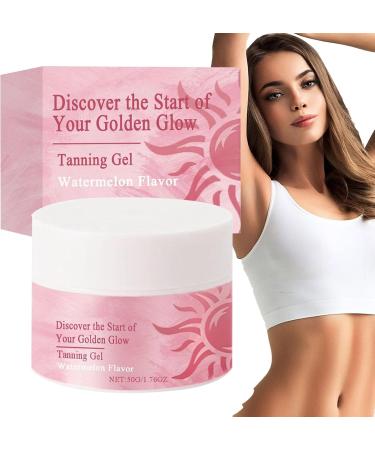  lisutupode Intensive Tanning Gel | Tan Accelerator Lotion - Nourishing Moisturizing Tanning Lotion 50g for Pool Beach Solarium Travel Summer Outdoors - Buy Online on GoSupps.com