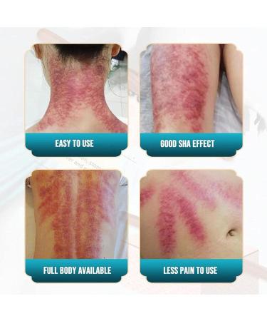 Gua Sha Wooden Stick with 20 Pearls - Lymphatic Drainage & Muscle Relaxation Massage Tool for Neck Back Legs & Body - Premium Wooden Massage Roller - Buy Online on GoSupps.com